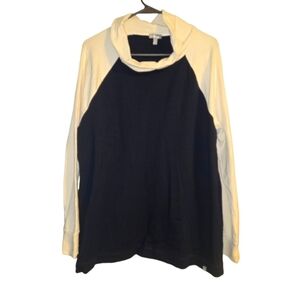 Talbots Cowl Neck Pullover Sweatshirt, Size XL